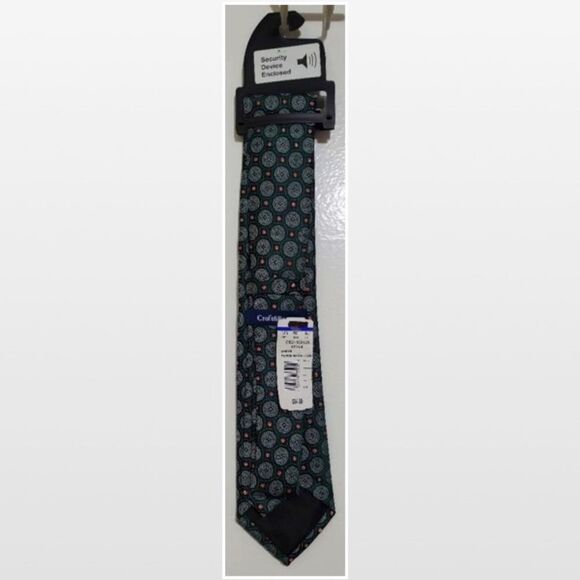 New Men Green Necktie Acce - Picture 6 of 13